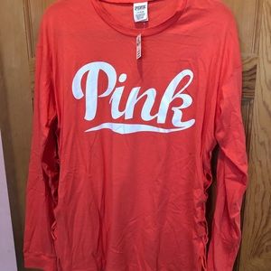 Victoria’s Secret side lace up long sleeve shirt